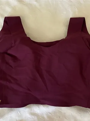 Victoria's Secret Lounge Bralette Wireless Bra - Plum thumbnail 2