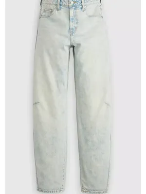 New Levi's Premium 25x32 Baggy Dad Barrel Women's Jeans Cielito Lindo Acid Light thumbnail 6