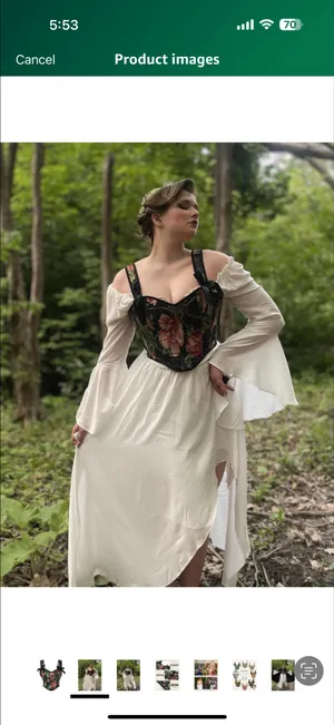 Scarlett darkness corset top thumbnail 3