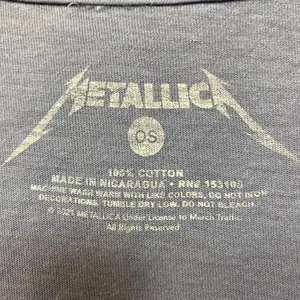 Metallica Live in Concert 92 Distressed Heavy Metal Tee One Size thumbnail 4