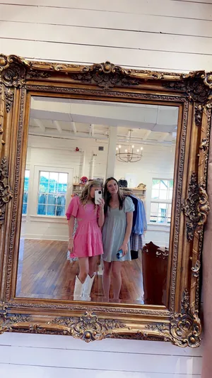 Amazon Womens Summer Dresses 2026 Short-Sleeve Square Neck Mini Dress Crossover Elastic Waist Casual Party Tiered Dress thumbnail 4