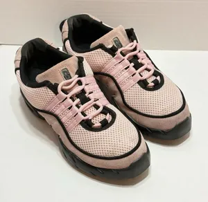 Bloch Women's Boost DRT Suede and Mesh Split Sole Dance Shoes, Size 8.5 Pink thumbnail 1