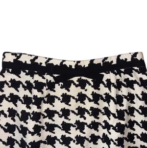 Kate Spade Black & White Houndstooth Skirt thumbnail 2