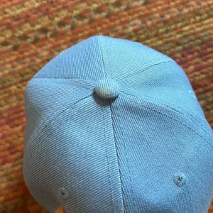 BLUE BASEBALL DAD HAT W FLOWER EMBROIDERY thumbnail 6