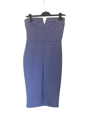 VENUS Strapless Lavender Sheath Dress thumbnail 5