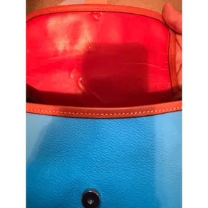 Dooney & Bourke Crossbody Women Small Sky Blue East/West Pebble Leather EV362 SB thumbnail 8