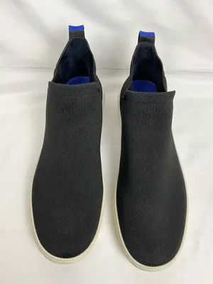 Rothy’s The Chelsea Sneaker Boot Black Knit High Top Slip On Sz 10 Neutral thumbnail 10