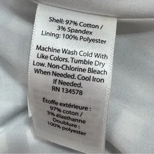 Vineyard Vines Gingham Check Off The Shoulder Shift‎ Mini Dress Black White XS thumbnail 10