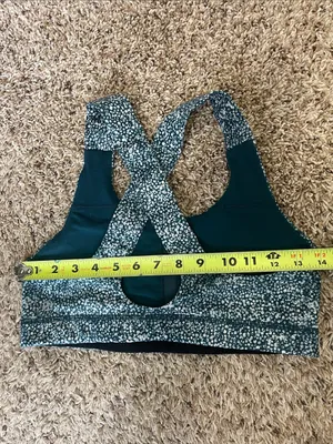 Lululemon All Sport Bra Pebble Print Parfait Pink Alberta Lake Size 8 thumbnail 9