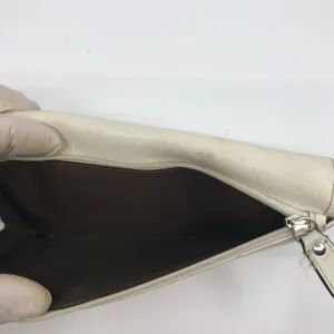 COACH White Leather Wallet thumbnail 3