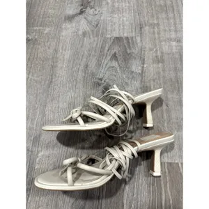Dolce Vita Maison Ivory Leather Bow Bridal Wedding Heels Size 7.5 NEW thumbnail 5