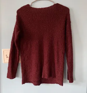 Garage Burgundy Sweater thumbnail 4