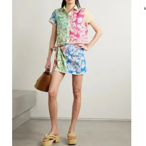 Farm rio mini wrap skirt thumbnail 2