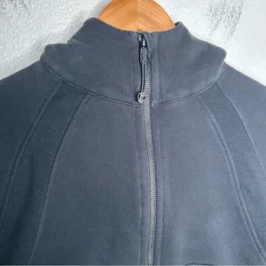 Lululemon Scuba Oversized 1/2 Zip Hoodie Black XS/S thumbnail 3