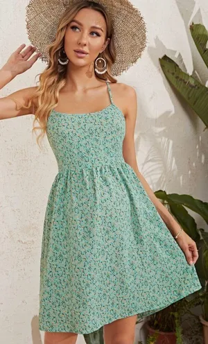 SheIn Maternity Floral Dress thumbnail 1