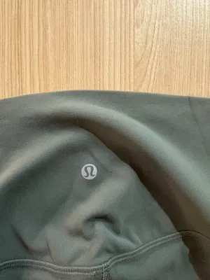 Lululemon Align Pant 25" Size 10 Green Pull On Nylon Blend Nulu Fabric W5CTAS thumbnail 3