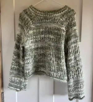Universal Thread Olive Knit Women's Sweater thumbnail 1