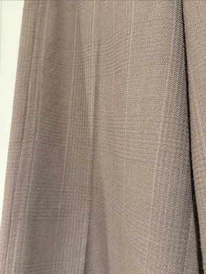Ann Taylor Taupe Wide-Leg Cropped Pants with Belt thumbnail 2