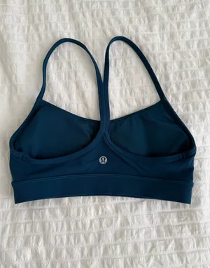 Lululemon Blue Borealis Y Flow Bra thumbnail 3