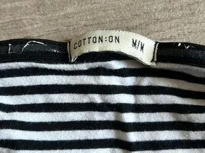 Cotton on stripe tube top thumbnail 4