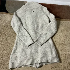 Sherpa Adventure Gear Merino Alpaca Zip Cardigan Women S Grey Long Shawl Sweater thumbnail 8