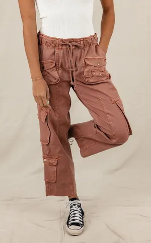 Free People Tahiti Cargo Pant Size Small New with tag thumbnail 1