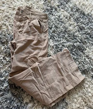 American Eagle Wide-Leg Corduroy Cargo Pants thumbnail 1