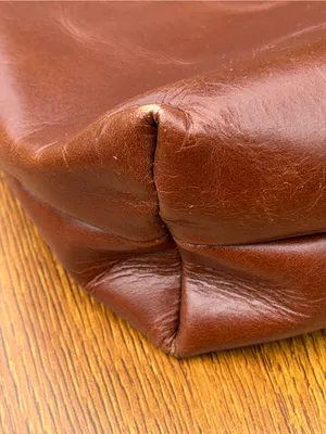 Canyon Leather Tote Bag Brown Mississippi State Full Grain Leather NWT thumbnail 13
