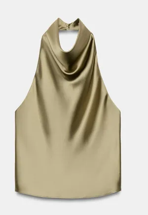 ZARA Halter Top thumbnail 1