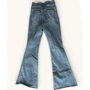 Vintage PLUM Korea Y2K Flare Jeans Womens Small Low Rise Bell‎ Bottom Denim thumbnail 2
