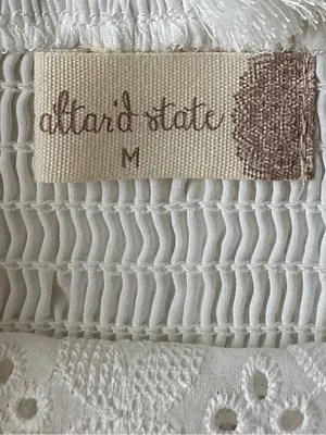 Altar’d State Eyelet and Lace blouse thumbnail 7