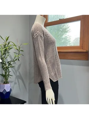 American Eagle Outfitters Tan Sweater Extra Small thumbnail 2