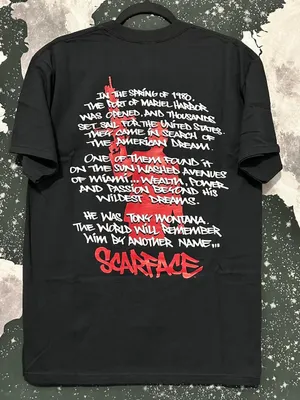 Delta Pro Weight Scarface Movie The American Dream Shirt thumbnail 6