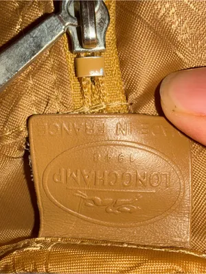 Longchamp Patch Pocket Leather Shoulder Bag thumbnail 6