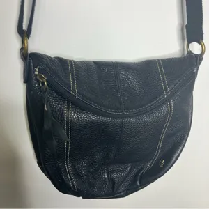 The‎ Sak Deena flap crossbody bag black pebbled leather thumbnail 1