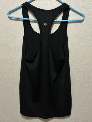 Lululemon Swiftly Tech Racerback Tank Black Size 8 Seamless Running thumbnail 5