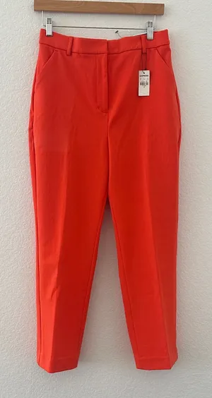 Express NWT high rise straight leg slacks thumbnail 1