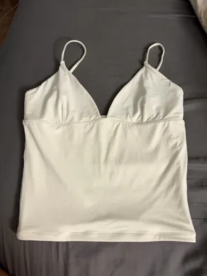 Buttery Soft Cami Tank White Size XS thumbnail 3