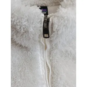 Patagonia Los Gatos Sherpa Sweater Vest Size S White Sherpa Fluffy thumbnail 4