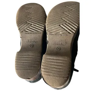 Danskos black leather Barbara low bootie size 36 US 5.5-6 thumbnail 7