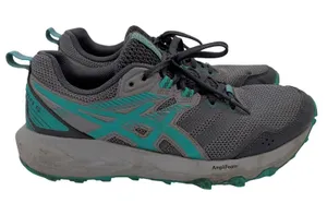 ASICS Gel-Sonoma 6 Trail Running Shoes Womens 8‎ Graphite Grey Teal 1012A922 thumbnail 1