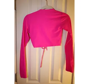 SKIMS Lace-Up Crop Top NWT thumbnail 5