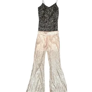Chic Black and Gold Trendy Top thumbnail 4