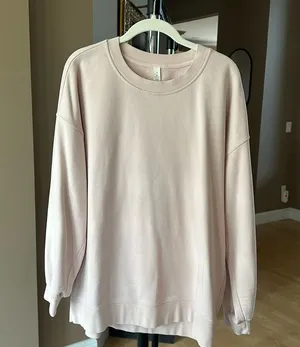 Lululemon Perfectly Oversized Crew • Pink Bliss thumbnail 1