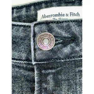 Abercrombie & Fitch Curve Love Skinny High Rise Black Skinny Jeans Size 32 14 S thumbnail 6
