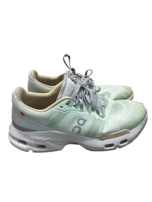 On Running Women's Mint and Gray Cloudpulse Running Shoes thumbnail 3