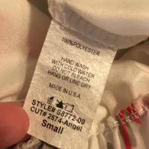 Peach Love‎ cream California small flowy pants thumbnail 4