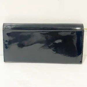 Kate Spade Black‎ Patent Leather Snap Closure Multi Card Long Wallet thumbnail 5