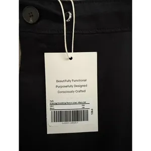 Everlane NWT Wide-Leg Drawstring Linen Pants Black 16R thumbnail 10