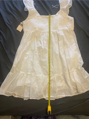 SO White Eyelet Summer Sundress thumbnail 4